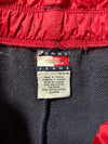 Vintage 90s Tommy Sport Navy Varsity Track Pants (W:32) (L:39)