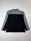 Millet Quarter-Zip Fleece Pullover – Black/Grey (XL)