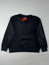 Vintage Nike Just Do It Embroidered Fleece Sweatshirt Black (XL)