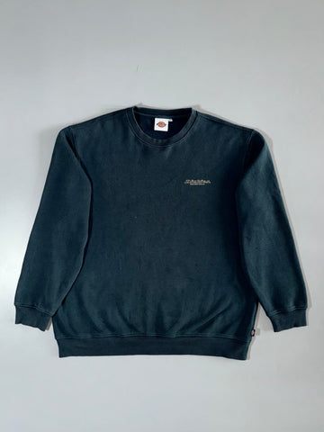 Dickies Embroidered Logo Crewneck Sweatshirt – Faded Black, Size (XL/2XL)