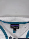 Patagonia Synchilla Snap-T Grey White Fleece Pullover (L)
