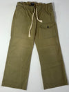 Vintage Polo Jeans Ralph Lauren Olive Drawstring Cargo Pants (W:34) (L:38)