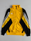Vintage Adidas Yellow & Black Panelled Track Jacket (XL)