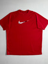 Nike | Red Dri-Fit Swoosh Raglan Tee (XL)