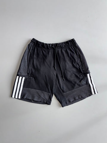 Adidas Black Mesh Panel Training Shorts (W:27) (L:18)