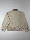 Polo Ralph Lauren Khaki Corduroy Collar Harrington Jacket – Plaid Lining, (XL)