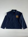Polo Ralph Lauren Crest Harrington Embroidered Jacket Navy ,(L/XL)