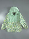 The North Face Floral Hooded Windbreaker Jacket (S)