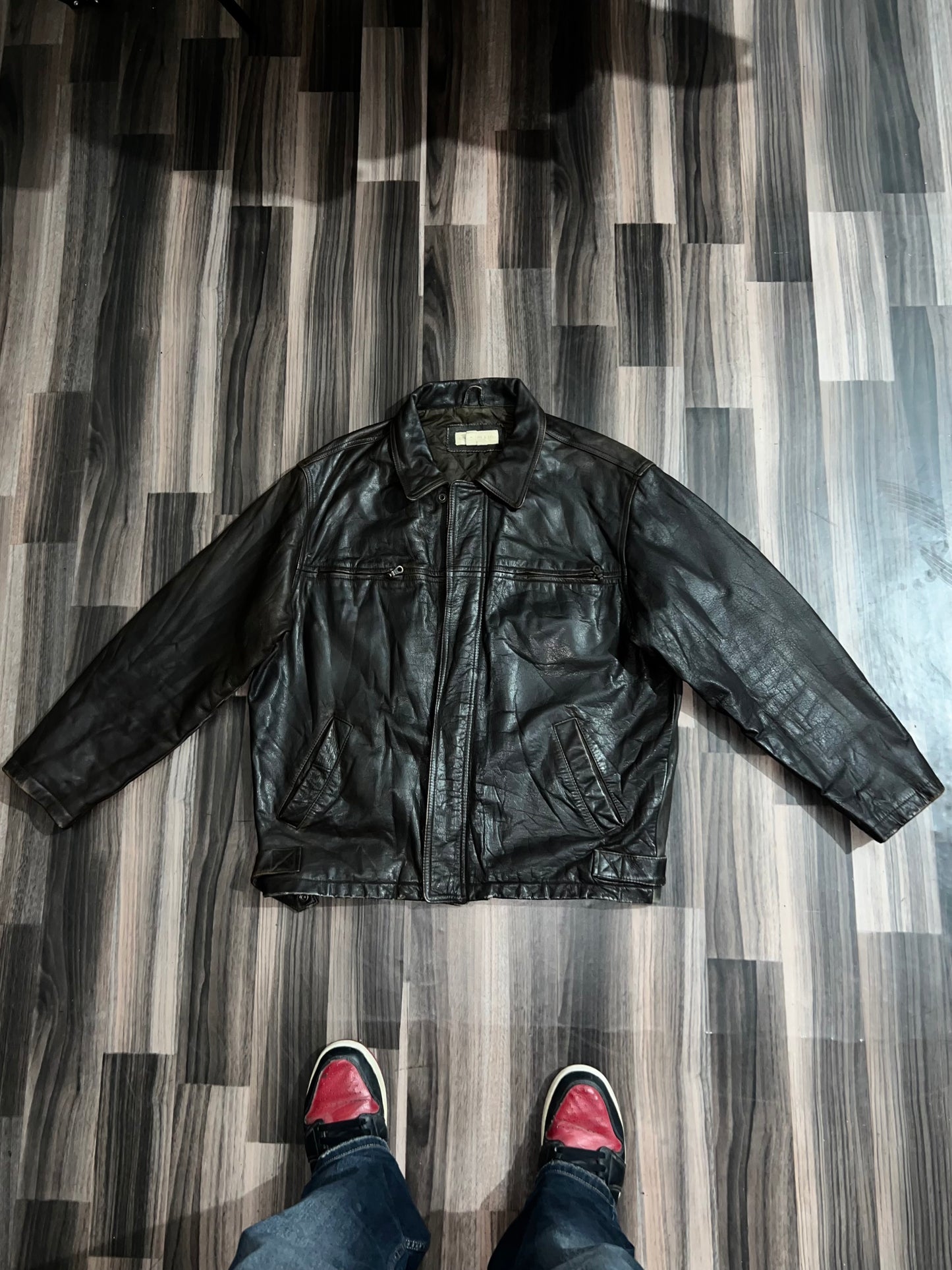 ZPremium Brown Leather(BOGO) L/Xl
