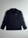 Nike "Just Do It" Taped Track Jacket – Black (XL)