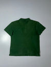 Lacoste Slim Fit Green Polo Shirt  green pique polo, (M)