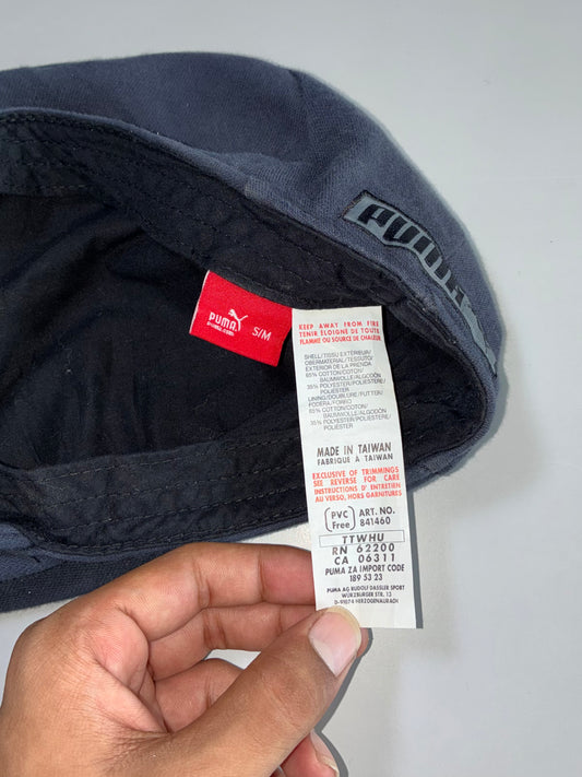 Puma Flat Cap – Navy Newsboy (Adjustable)