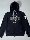 Roots Canada “Athletics 1973” Full-Zip Hoodie – Black, (L)