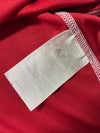 Adidas | Red ClimaLite Three Stripe Football Jersey | (L)