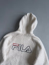 Fila Sherpa Fleece White Jacket (M)