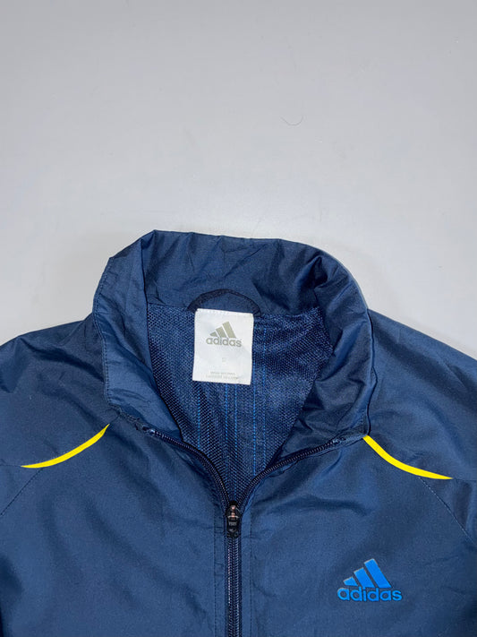 Adidas | Track Jacket | Navy/Yellow (M)