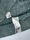 Roots Kids Two-Tone Green Zip Hoodie (XS)