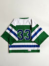 Vintage Monsport Mesh Hockey Jersey – Green/White/Blue (Adult) (3XL/4XL)