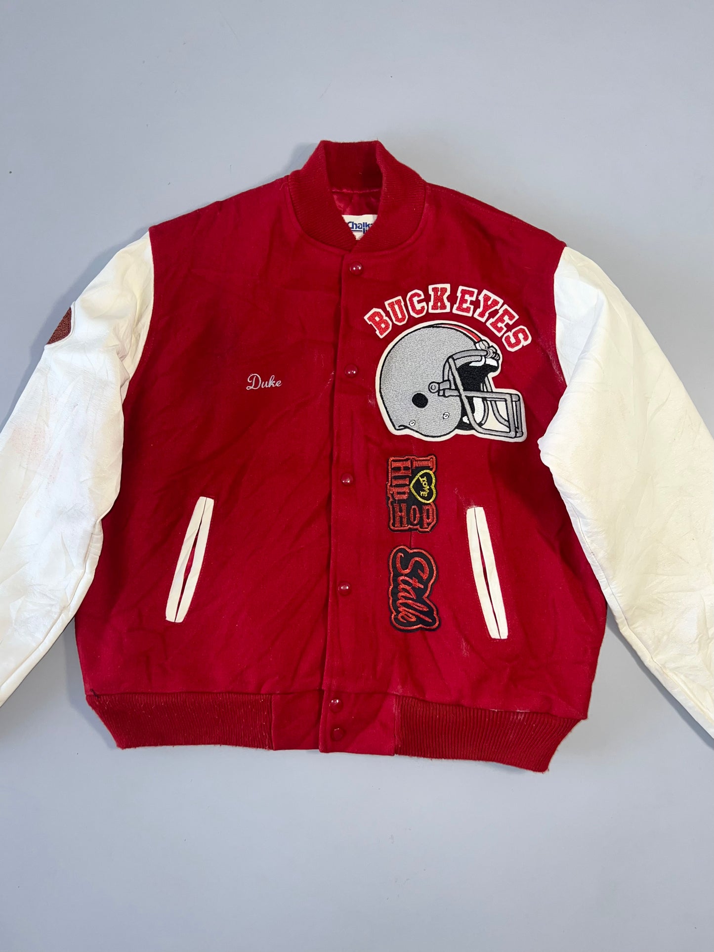 ZSuper Premium RARE Varsity Jacket Leather Sleeves (XL)