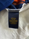Polo Ralph Lauren Big Pony Diagonal Stripe Polo | Navy & Orange (XS/S)
