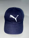 Puma Big Cat Logo Navy Cotton Cap (Adjustable)