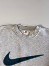 Nike big swoosh sweatshirt (XL)