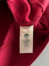 Roots Canada “Toronto” Embroidered Zip-Up Hoodie – Burgundy, (S)