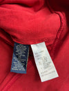 Polo Jeans Co. Ralph Lauren Crest Logo Zip Hoodie – Red (M)