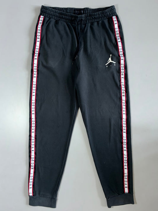 Jordan Striped Tape Black Track Elastic Pants (W:34|L:42)