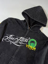 Venum Jiu-Jitsu Graphic Full-Zip Hoodie – Washed Black (L)