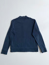 Lacoste Navy Zip-Up Bomber Sweatshirt | Size (XL)