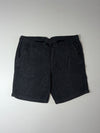 Armani Exchange Houndstooth Pleated Shorts – Charcoal Black (W:38) (L:20)