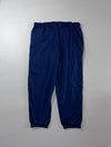Vintage Nike Navy Blue Nylon Track Pants (W:41) (L:44)