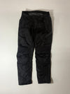 iXS Motorcycle Riding Pants – Black Textile Biker Trousers (W:34) (L:44)