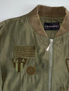 Flying Tigers Military Embroidered MA-1 Bomber Jacket (S/M)