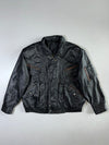 Berto Lucci Premium Original Leather Jacket (2XL)