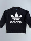 Adidas | Black Trefoil Crewneck | (XL)