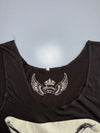 Native Streetwear Joker Face Graphic Tank Top in Black (L)