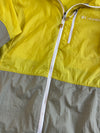 Columbia Yellow & Olive Colour-Block Hooded Windbreaker Women’s (Xs)