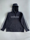 Vintage Adidas Original Zip-Up Hooded Jacket (2XL)