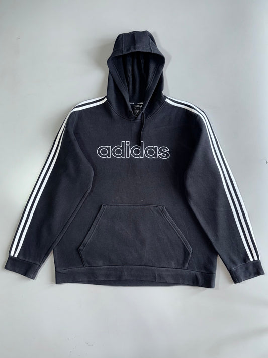 Vintage Adidas Original Zip-Up Hooded Jacket (2XL)