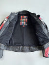 Vintage Dainese Pure Italian Leather Racing Jacket With CE Protection (M)