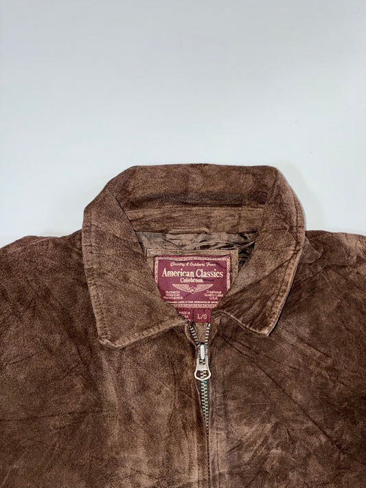 American Classics Premium Original Pure Sued Leather Jacket (XL)