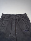 Puma Black Fleece Joggers – Tonal Logo (W:30) (L:39)