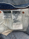 Levi's Premium Blue Wash Straight Leg Denim Jeans (W:34) (L:44)