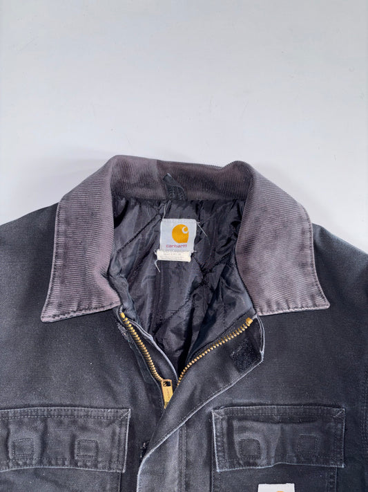 Vintage Carhartt C03 Arctic Traditional Hard Cotton Coat (M)