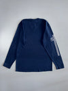 Air Jordan Navy Wings Long-Sleeve Tee  #23 Sleeve (L)