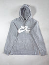 Vintage Nike SB Grey Big Logo Hoodie (M)