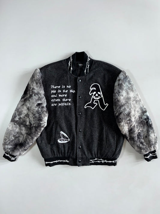 Additive Faux Fur Varsity (XL)