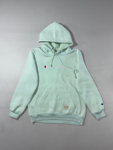 Champion Mint Green Pullover Hoodie (M)